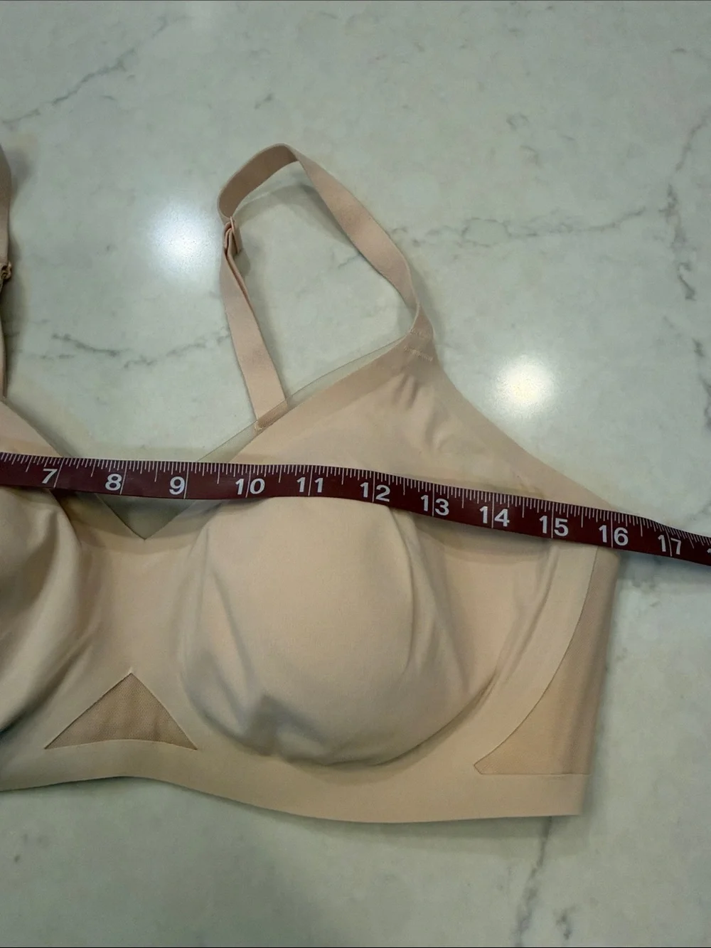 Honeylove Wire Free CrossOver Bra Size Large 38 B/C‎